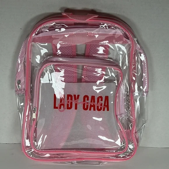 Lady Gaga Joanne World Tour 2017 Clear Backpack